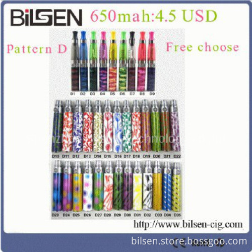 Hot Items 650/900/1100mAh ego k  battery engraved ego battery
